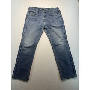 Old Navy Jeans Men 38x32 Loose Fit Skater Casual Straight Leg RN73277 Flex